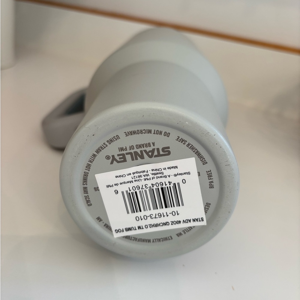 Stanley Gray Insulated Bottle with Carry Handle